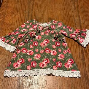 NWOT. Little Lass toddler long sleeve shirt. Size 5T